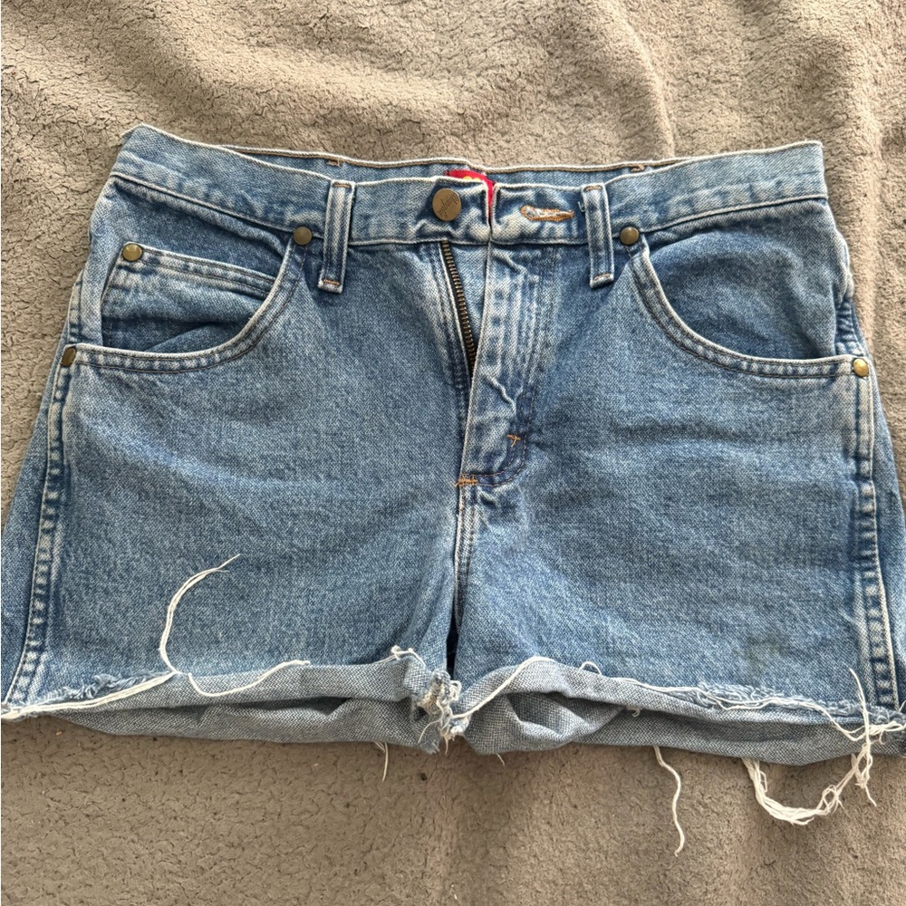 Wrangler Denim Blue Shorts